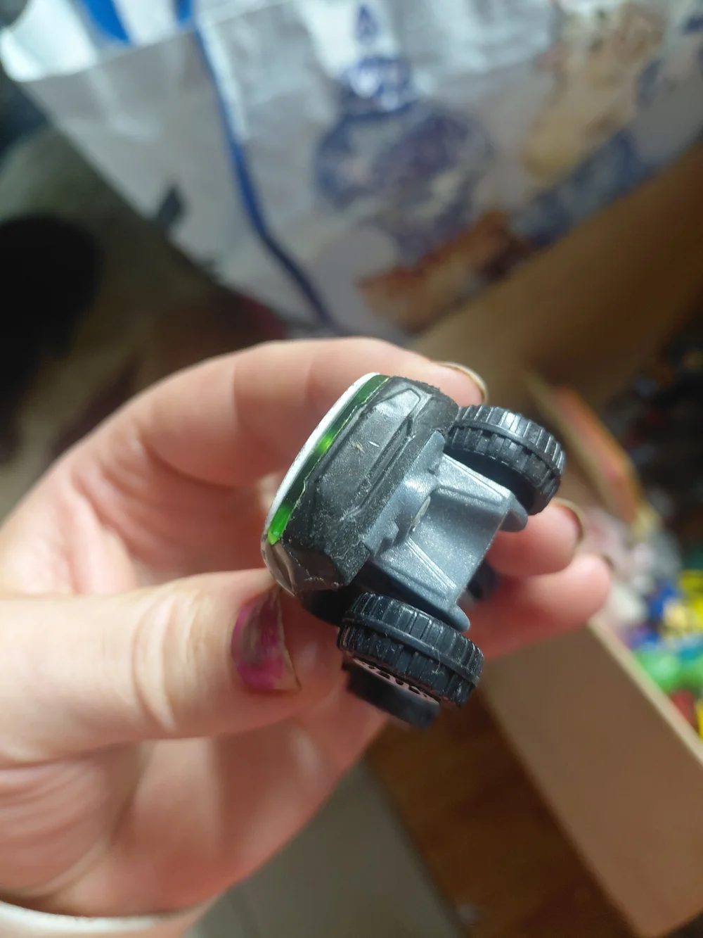 Hot Wheels Hyper Rocker, specifically the white version from the 2020 Baja Blaze